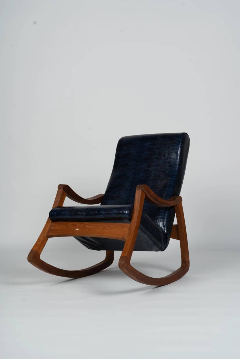 Navy Rocking Chair