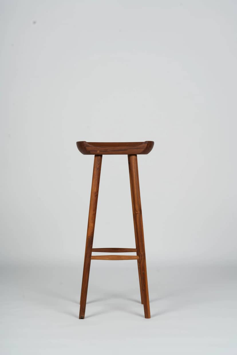 Tall Wooden Stool