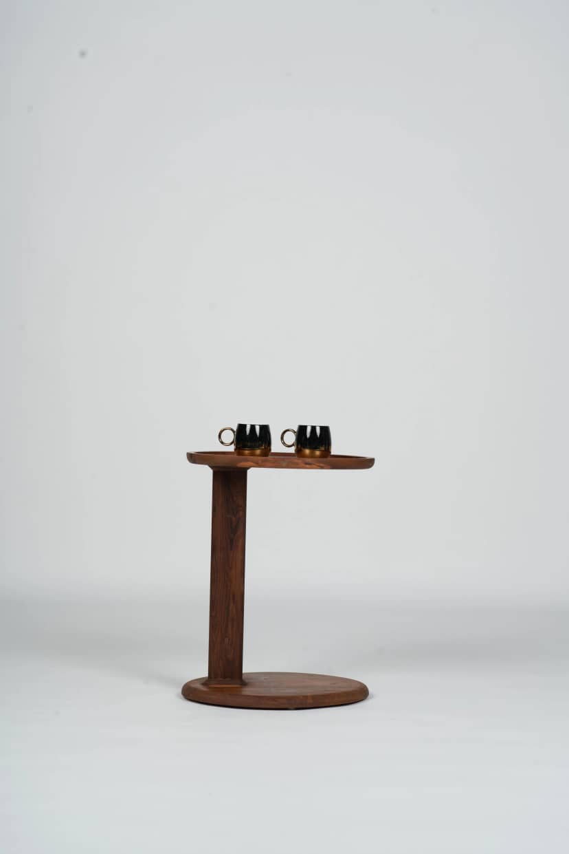 Pedestal Side Table