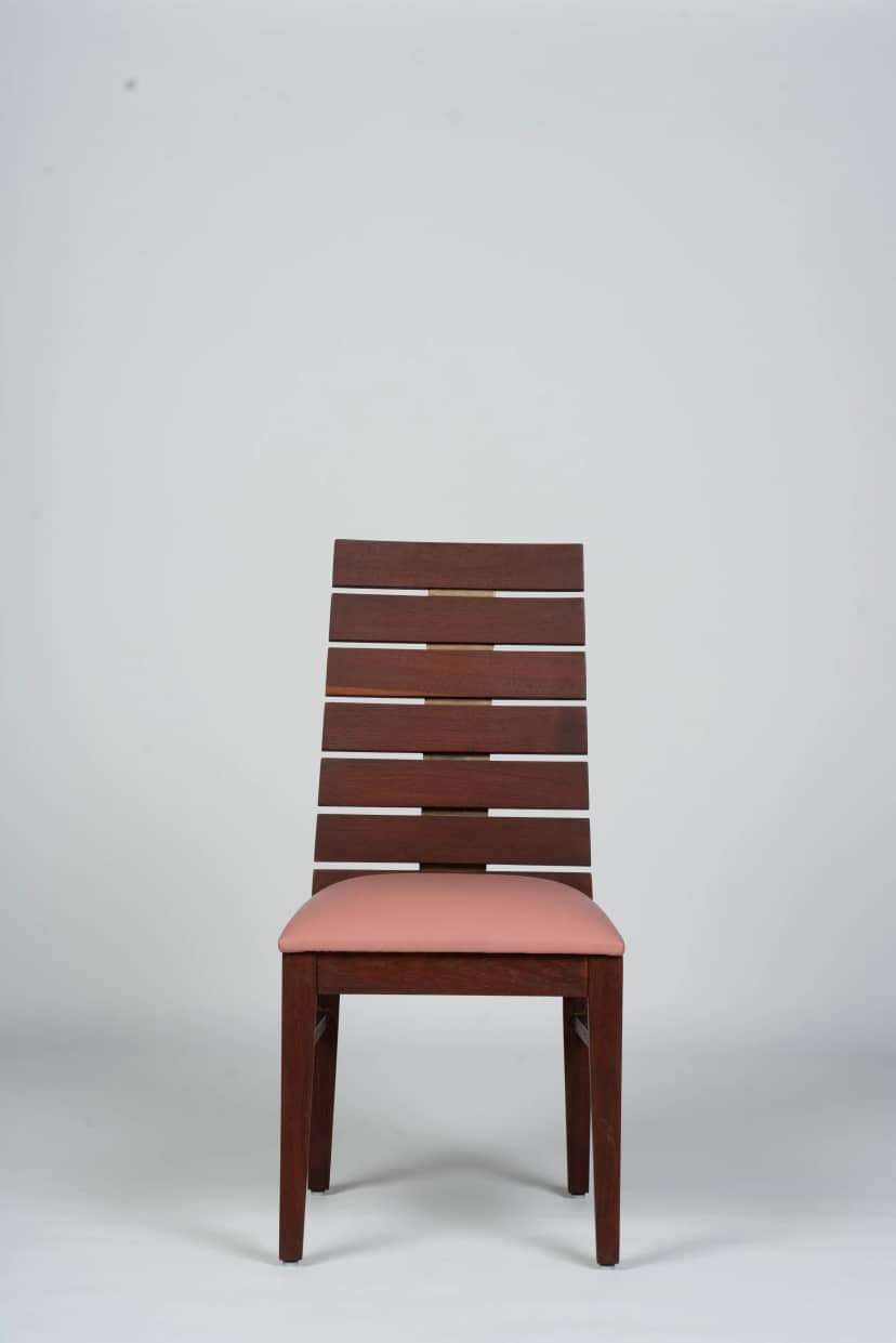 High Slat Back Chair
