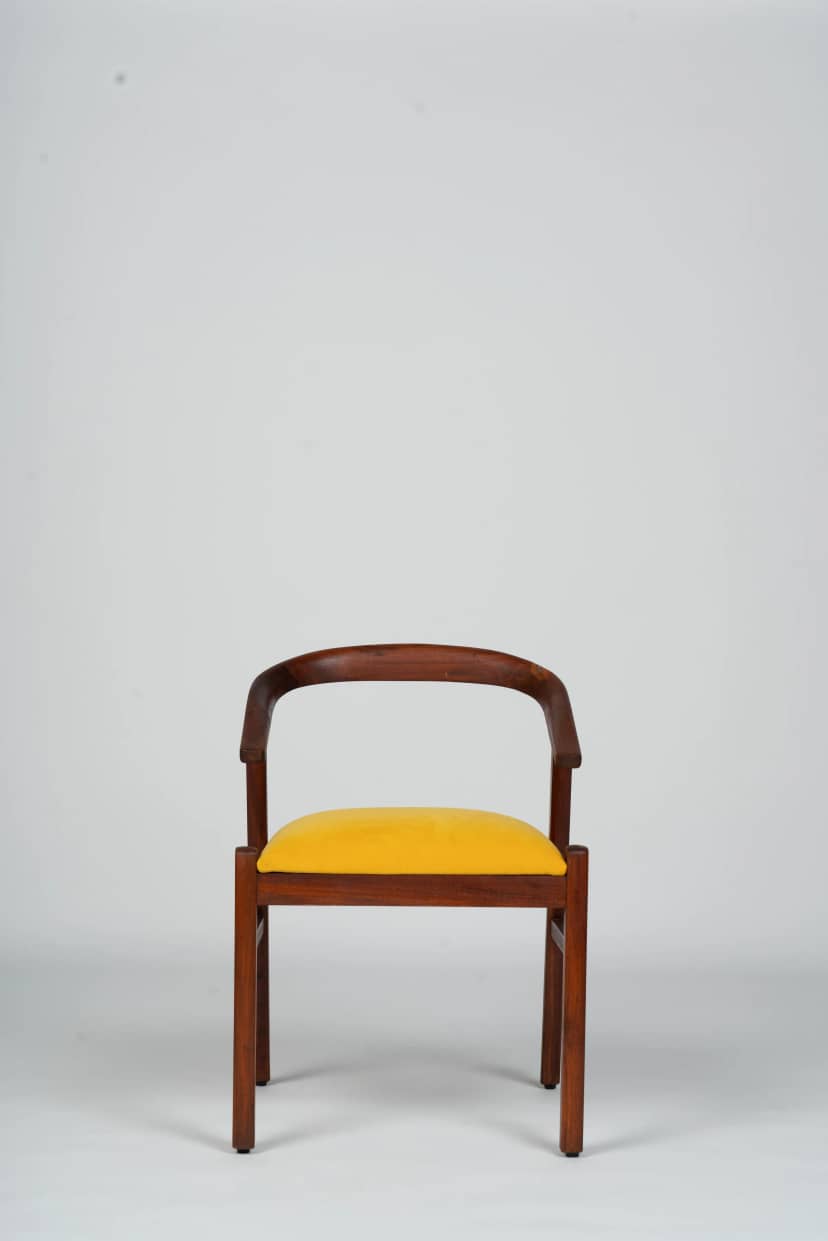 Yellow Cushion Chair