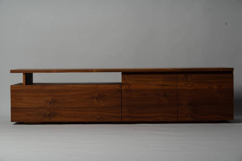 Low Wood Media Console