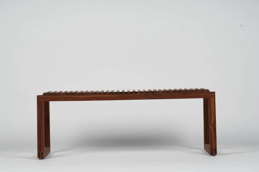 Slatted Open Bench