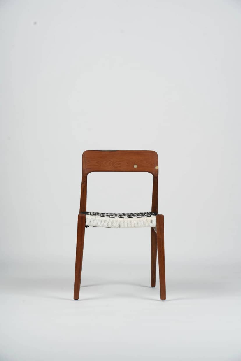 Monochrome Woven Chair